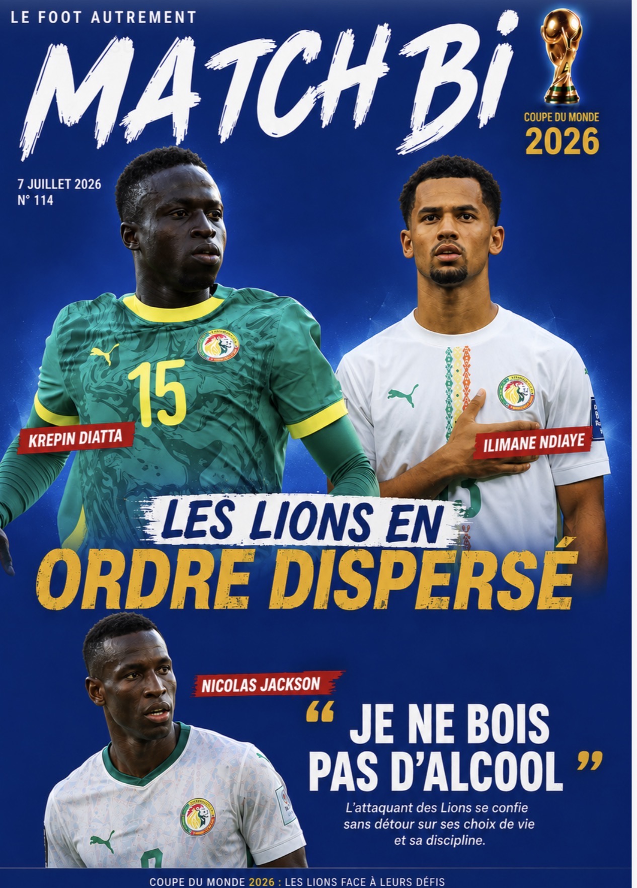 Les lions en ordre dispersé