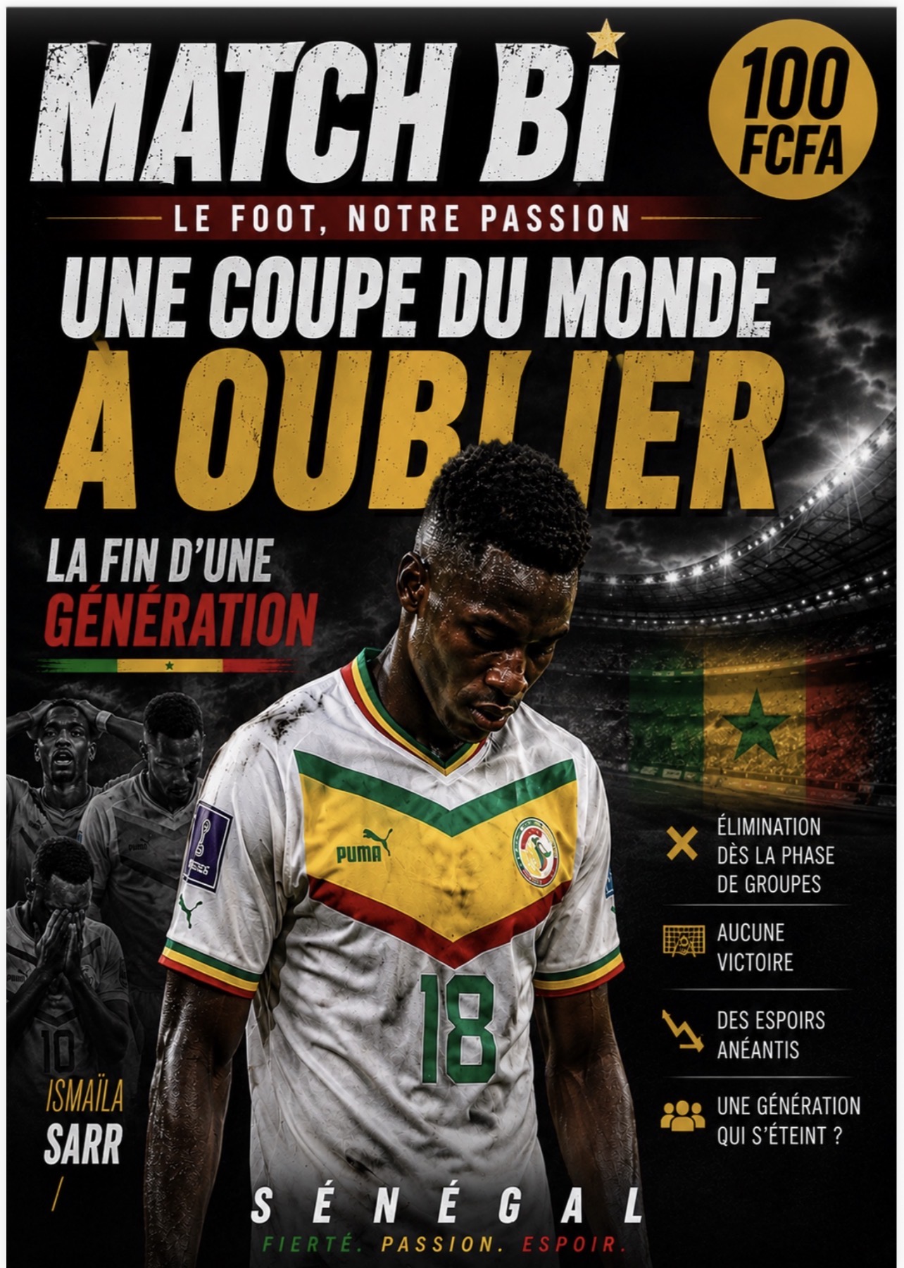 Une coupe du monde à oublier