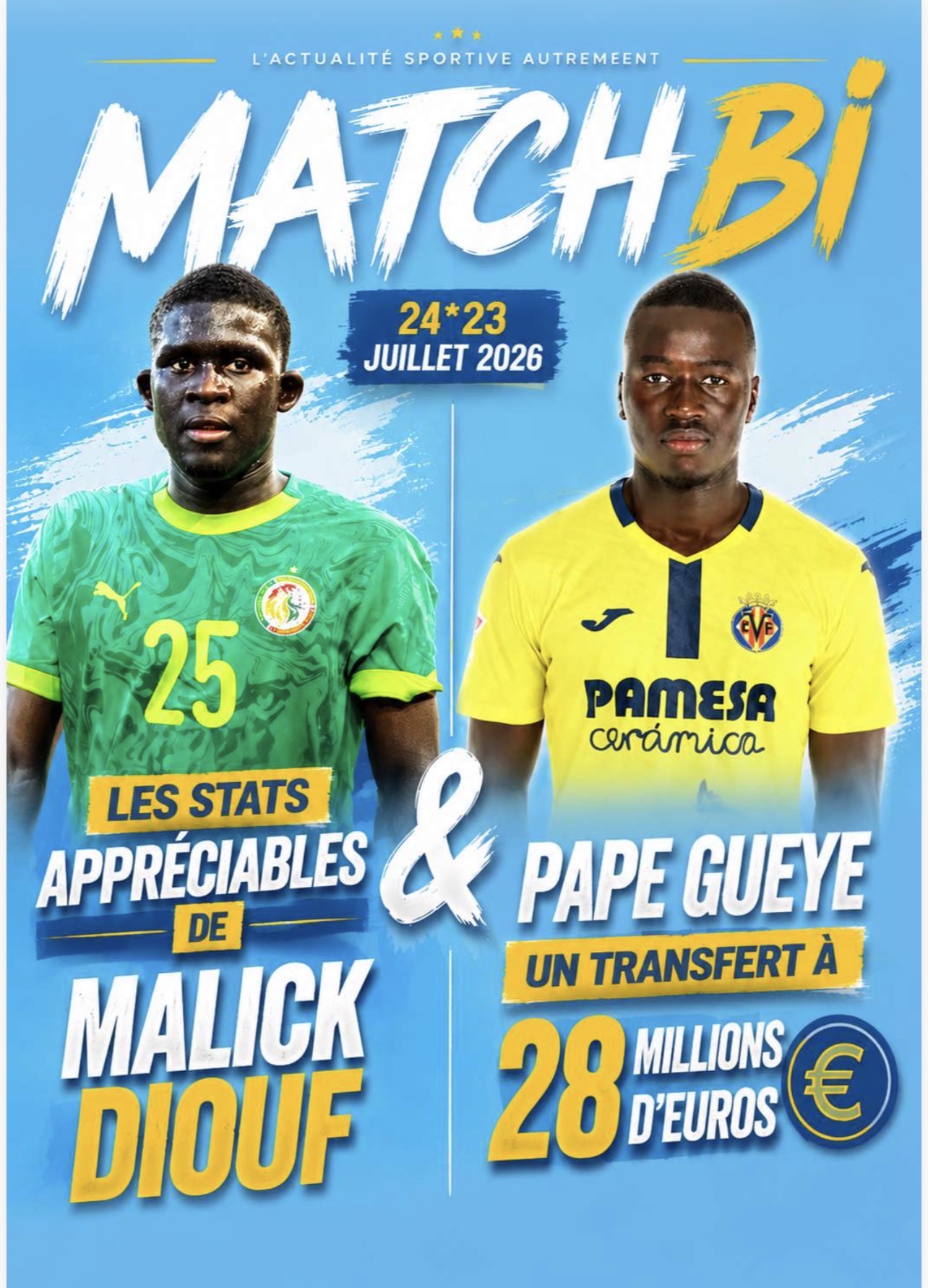 Les stats appréciables de Malick Diouf
