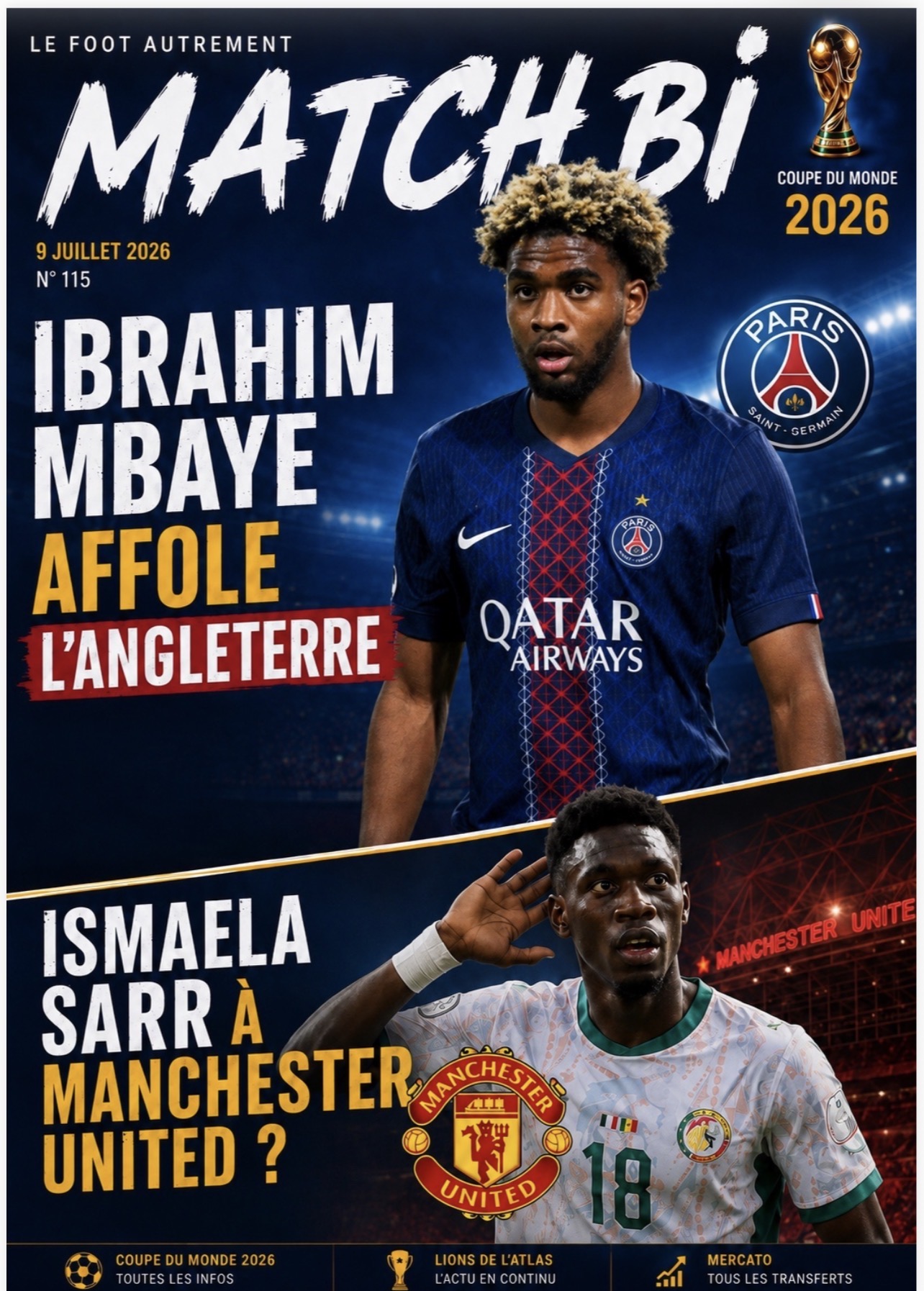Ibrahim Mbaye affole l'Angleterre