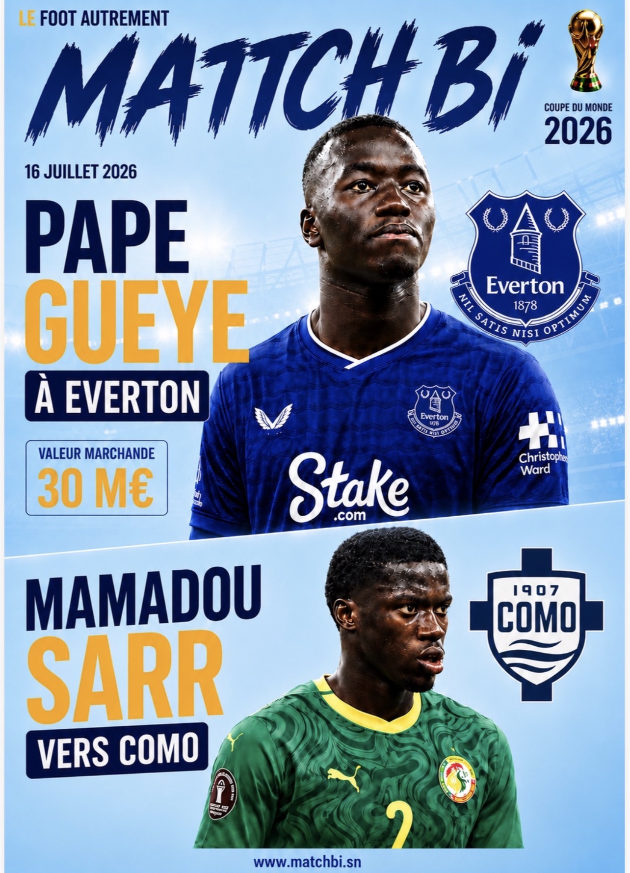 Pape Gueye à Everton
