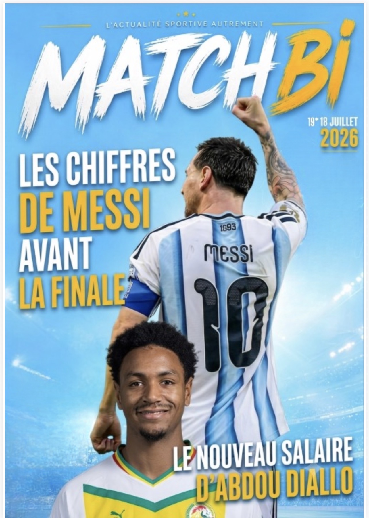 Les chiffres de Messi avant la finale